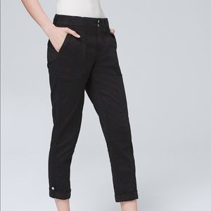 WHBM Mid-Rise Pret-A-Pedi Crop Pants